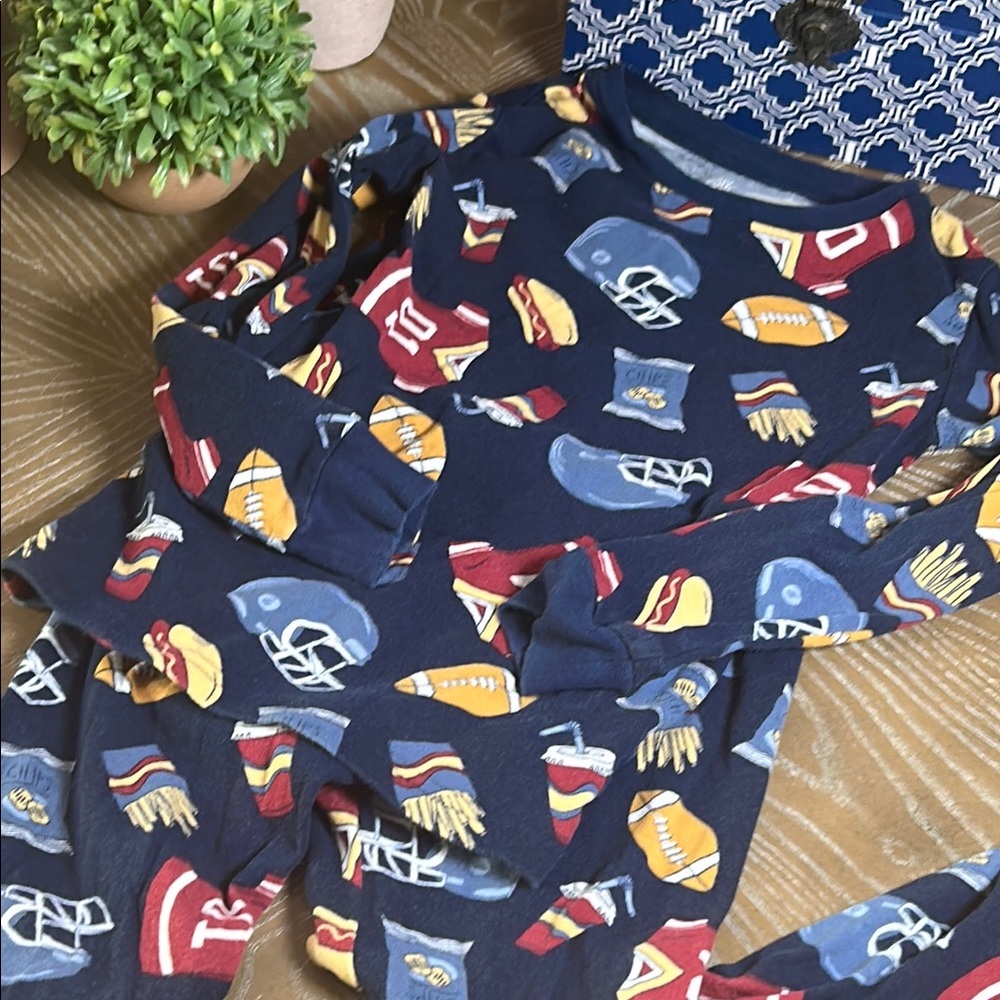 Boys Carter's Kids Sports Football Pajama Set Size 8
